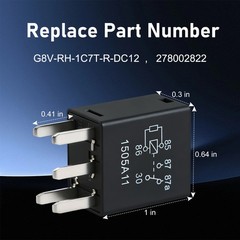 4x 12V Main Harness Relays for Sea-Doo Cruise Spark 900 Base 16/19 Sport 18/21