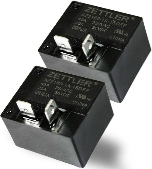 AZ2160 1A, 15DEF 30A Miniature Power Relay (Pack 2)