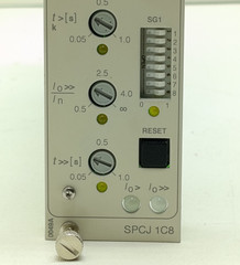 ABB SPCJ 1C8 B-AA Protection Relay Card Plug-In Module Revision F MC 1416473