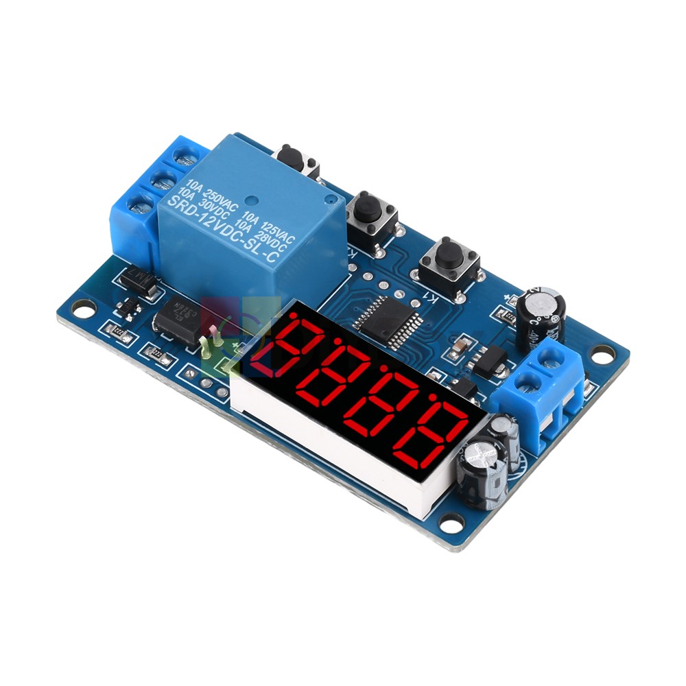 DC 12V LED Digital Delay Timer Control Switch Relay Module PLC Automation