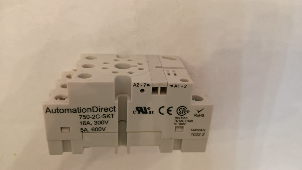 Automation Direct 750-2C-SKT Relay Base (NOS)