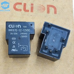 HHC67E-1Z-12VDC CLION Relay T90 12V Power Relay 30/20A 240VAC 5Pins New