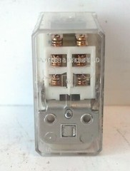 Potter & Brumfield R10-E1X6-115V 115VAC Coil 120VAC Contact 5A 6PDT Power Relay