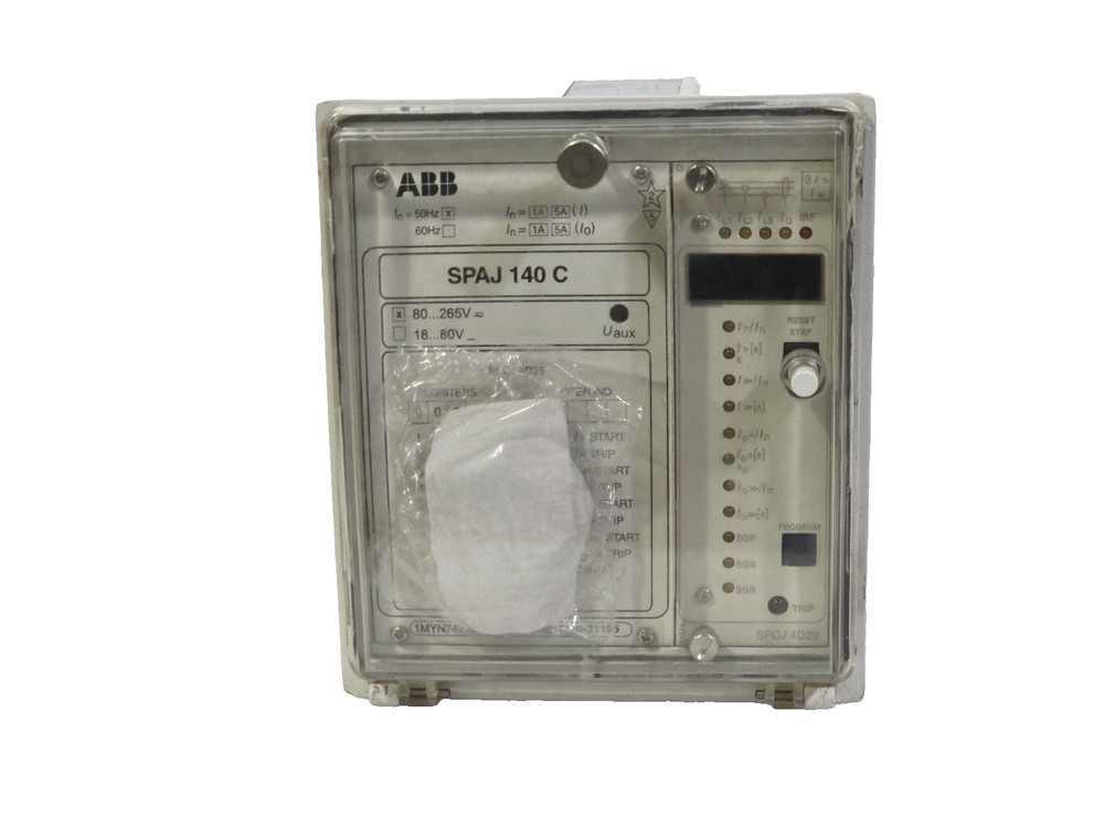 ABB SPAJ 140 C OVERCURRENT RELAY 1MYN742751-A