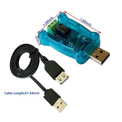 DSD TECH SH-UR01A USB Relay Controller for Computer and Laptop(1CH) 1CH