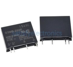 10x G3MB-202P-5VDC G3MB-202P DC-AC PCB SSR In 5V DC Out 240V Solid State Relay