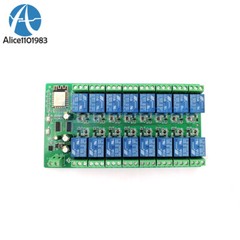 DC 5V 12V 24V ESP8266 WIFI 16 Channel Relay Module ESP-12F Development Board