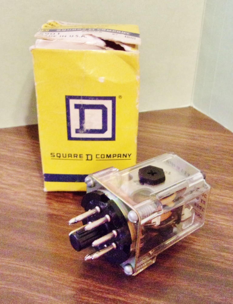 Square D Relay Class 8501 Type KPD-12 24V DC General Purpose 5901 48066