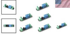 5Pcs Compact DC Relay Switch Module – 10A, 250VAC with Rotary Crimping Terminal