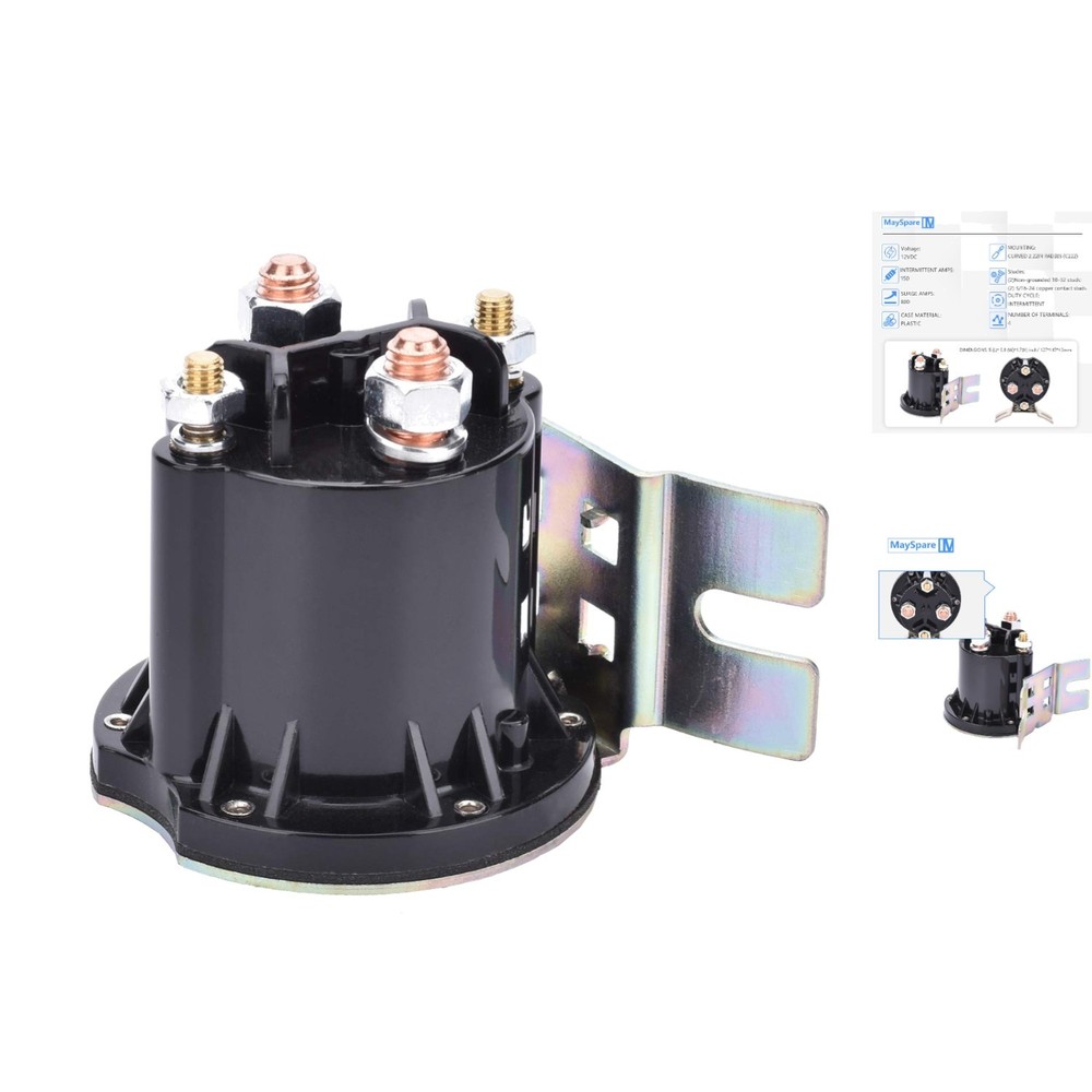 150 Amp DC Solenoid Relay for Hydraulic & RV Applications – Automatic Operation