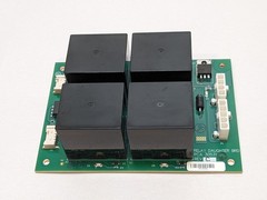 Lot of 4 Panasonic HE1aN-P-DC12V-H18 Power Relay Units on PCB
