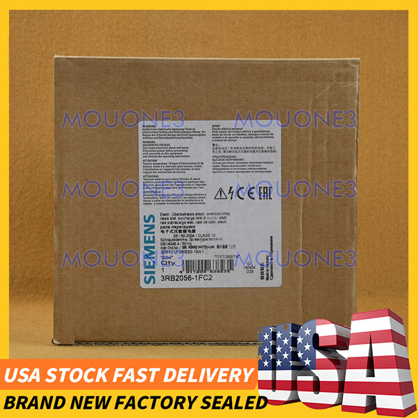 Siemens 3RB2056-1FC2 Overload Relay New Sealed Free Shipping