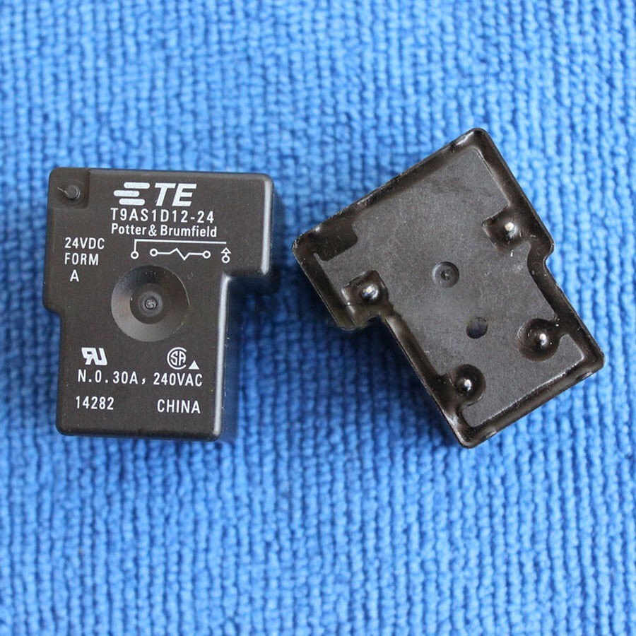 10pcs ORIGINAL T9AS1D12-24-24VDC T9AS1D12-24 24VDC For TE Relay NEW