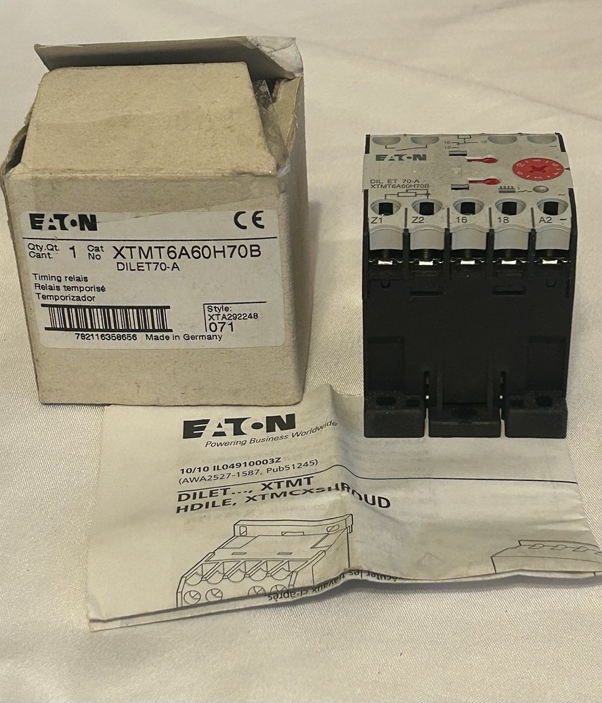 Eaton DILET70-A Multifunction Time Relay XTMT6A60H70B