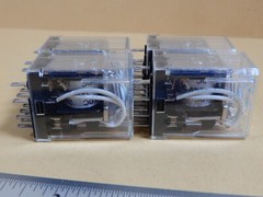 NAIS HC4-H-DC24V 5A 24V 4PDT Socket Mount Ice Cube Relays Qty 4 NOS