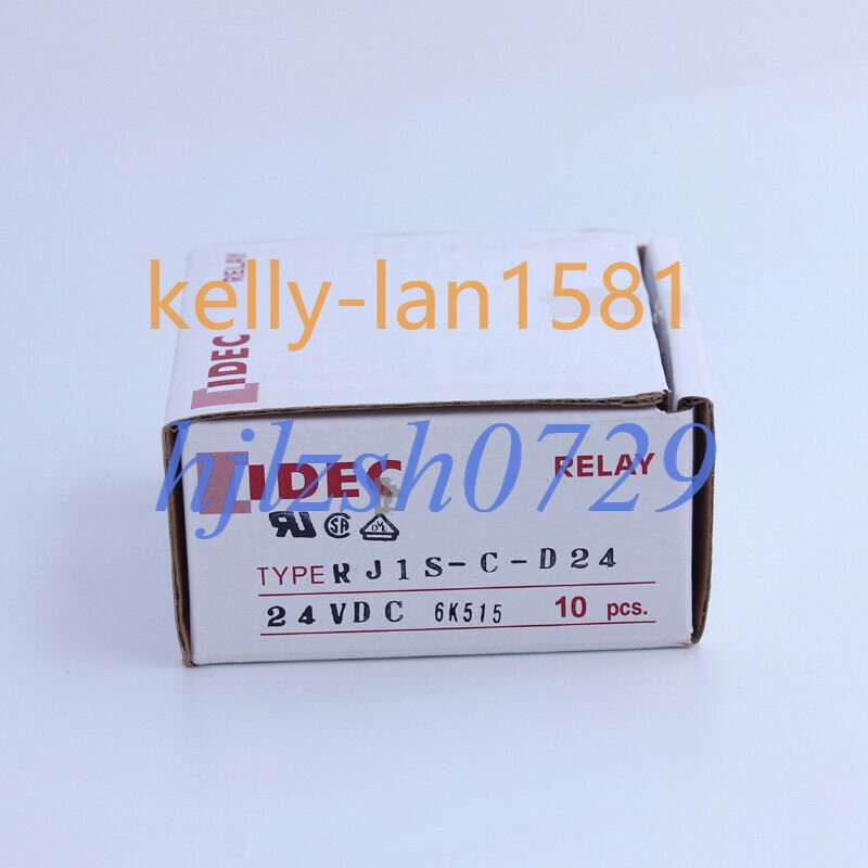 10Pcs/box NEW IDEC Intermediate Relay RJ1S-C-D24 DC24V 1 Open 1 Closed 5 Feet