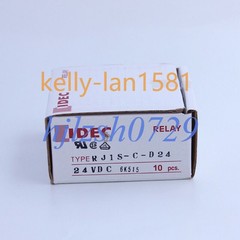 10Pcs/box NEW IDEC Intermediate Relay RJ1S-C-D24 DC24V 1 Open 1 Closed 5 Feet