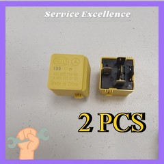 2X HELLA 4RD007794-50 A0009828123 Automotive Relay5 Prong 12V 40A Fast Delivery