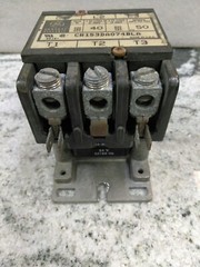 GE RELAY CR153DA074BLA, 40 AMP CONTACTOR 24 V COIL55-B31H (17BB3