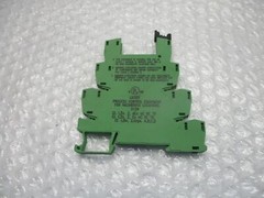 PHOENIX CONTACT PLC-BSC-24DC/21 2966016 RELAY BASE LOT OF 2 UNMP