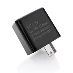 12V Speed Adjustable 2 Pin LED Electronic Flasher Relay for Motorcycle Turn Sign