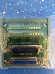 Electronics-Salon DB25 D-SUB DIN Rail Mount Interface Module, Male/Female, DSUB