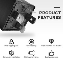 Versatile 12V 40A Auto Relay Switches – Perfect for Cars, Motorcycles & Boats