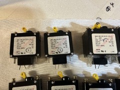 28 pc lot Carling switch circuit breakers. BA2-B2-24-615-1A1-C; BA1