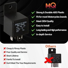 Multi-Purpose 5-Pin 12V 40A Automotive Relay Set – Durable & Easy Installation