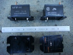 LOT (5) SPST-NO 6V POWER RELAY 30A/250V – TAKAMISAWA VFB-6HU-UL – New and Unused