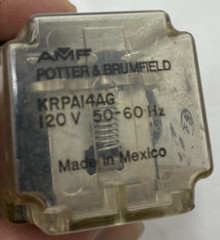 Potter & Brumfield AMF KRPA 14AG 120V 60Hz Relay