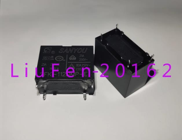 4pcs used SFK-112DMP-E 4 pin relay