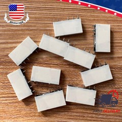 10PCS For Finder 34.51.7.024.0010 Power Relay 24VDC 6A 34.51.24VDC 5Pins SPDT US