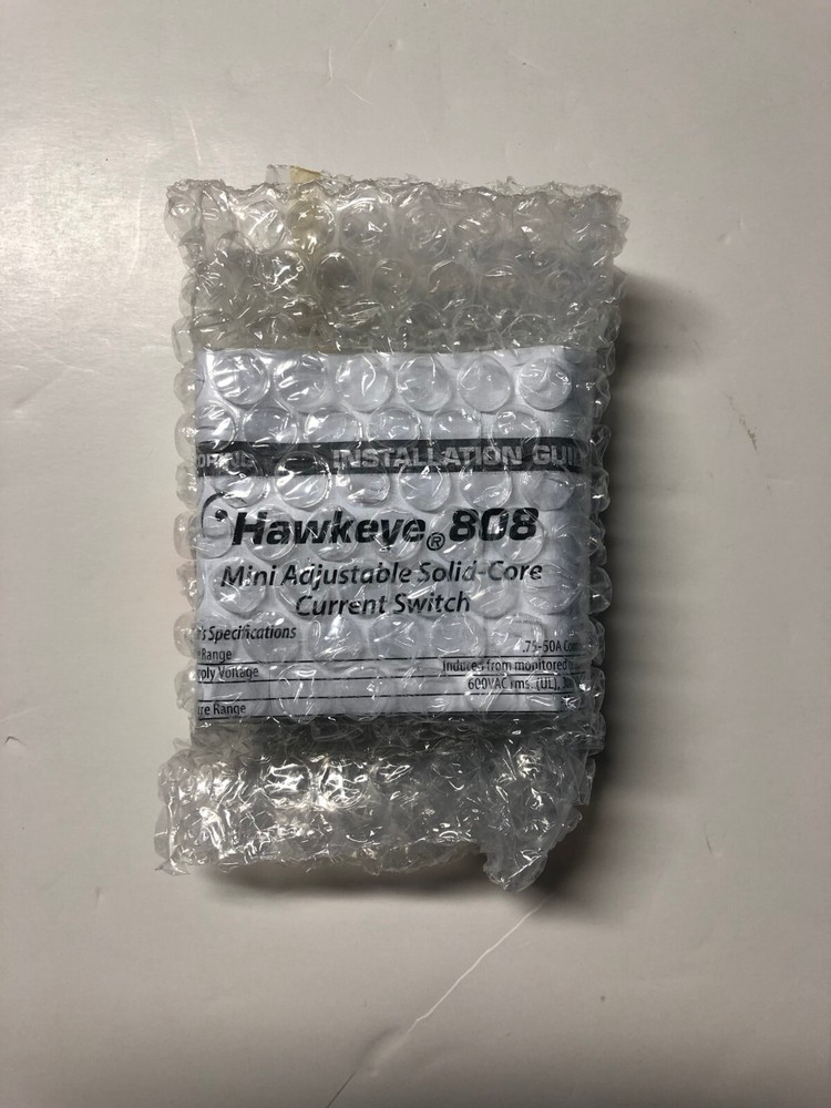 Veris H808 (Solid Core, Adjustable Trip, Current Switch)