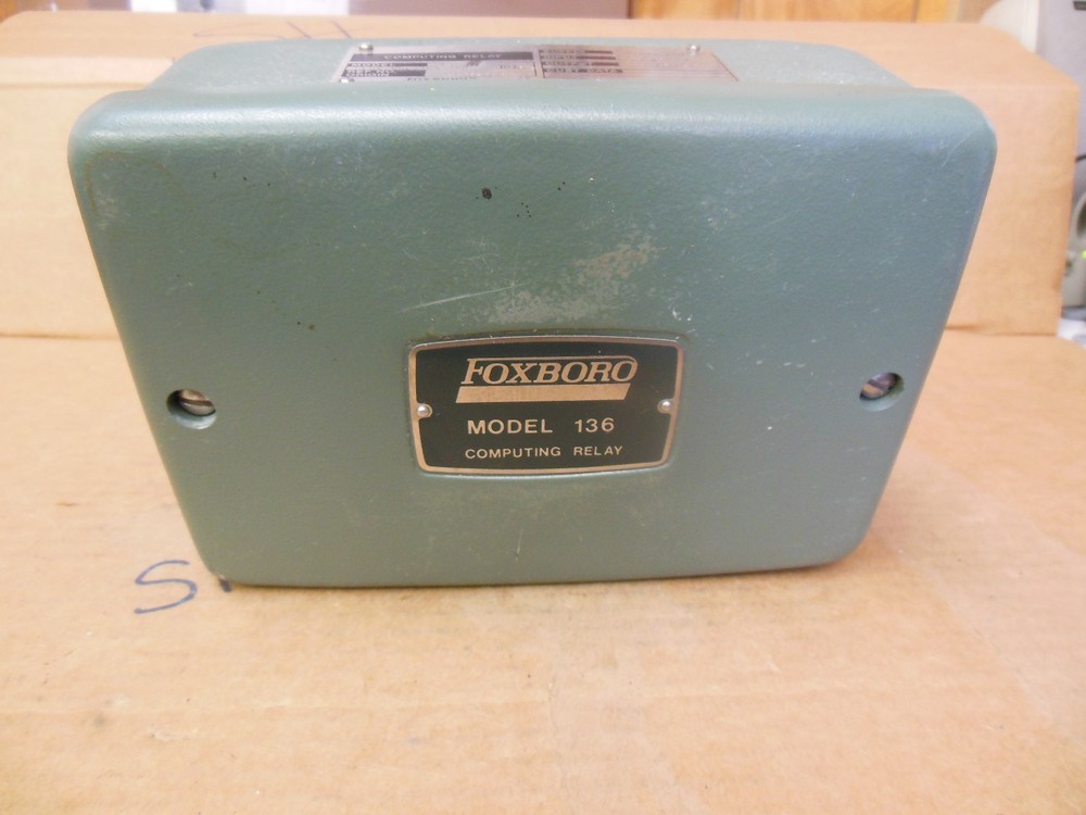 NEW FOXBORO 136-4 COMPUTING RELAY 3-15 PSI MODEL 136