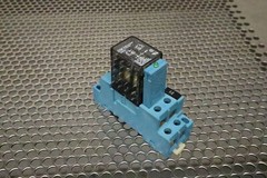 Potter & Brumfield K10P-11D15-24 Relay 24VDC W/ Finder 96.72 15A 250V Socket