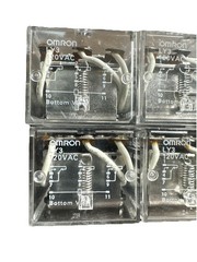 Qty 6 OMRON General Purpose Relay 24V DC Coil Volts 10A @ 120V AC LY3 Ships FREE