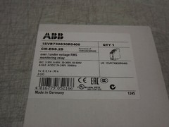 ABB CM-ESS.2S Over / Under Voltage RMS Monitoring Relay, 3-600VACDC Range NEW