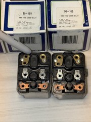 10 QTY! BULK LOT- STEVECO RBM 90-105 RELAY TYPE 129000 24VAC 6590-105 -NEW