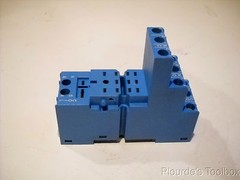 New Finder 11-Pin Clamp Terminal Socket, 10A 250V, 85 Series, 94.03