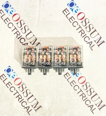 OMRON MK3P-I POWER RELAY 11PIN VOLTAGE 220VAC LOT OF 4PCS FREE FAST SHIPPING