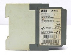 ABB CM-MSS thermistor motor protection monitoring relay