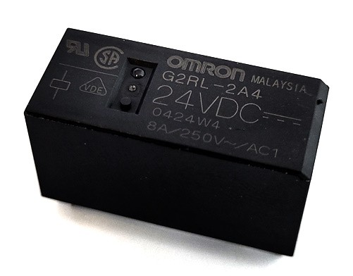 G2RL-2A4-24VDC OMRON PCB MOUNT STANDARD POWER RELAYS DPST (N.O.)