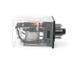 Electromagnetic Relay MK2P 8PIN PF083A Socket DC12V DC24V AC110V AC220V MK2P-I