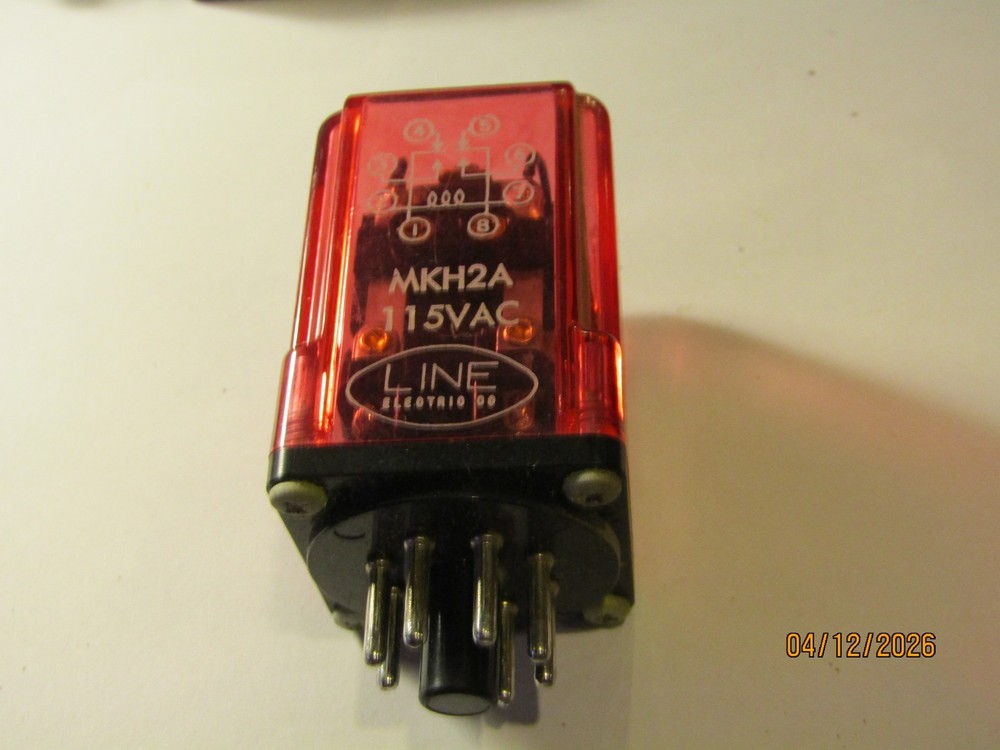 Vintage Line Electric MKH2A 115VAC Relay
