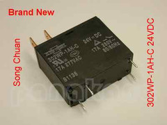 Song Chuan 302WP-1AH-C 24VDC (302WP-1AC-C, HF62F/JQX-62F, OMIF-S-124LM)