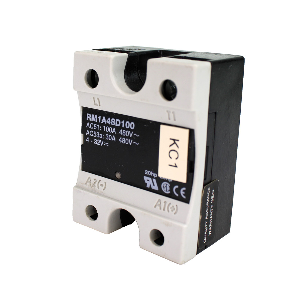 Carlo Gavazzi Inc. RM1A48D100 Relay, SSR Zero-Switching 100A 480 Volt