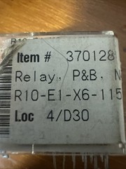 Potter & Brumfield R10-E1X6-115V 115VAC Coil 120VAC Contact 5A 6PDT Power Relay