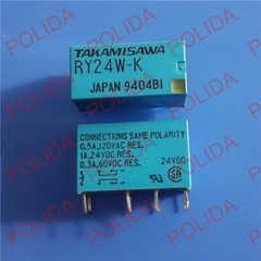 5PCS RELAY TAKAMISAWA/FUJITSU DIP-8 RY24W-K RY24W 24VDC 24V DC24V DC24