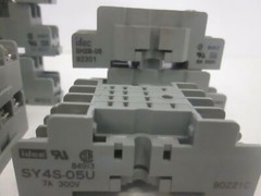 Idec, Various Relay Base Sockets, Used, Lot of 11